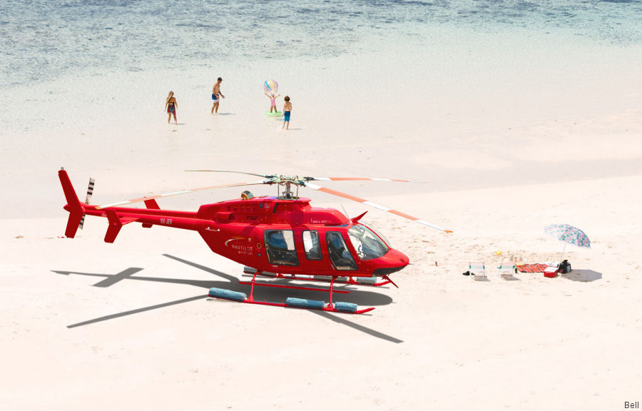 Nautilus Aviation’s Bell 407GXi Fleet Reach 3,000 Flight Hours
