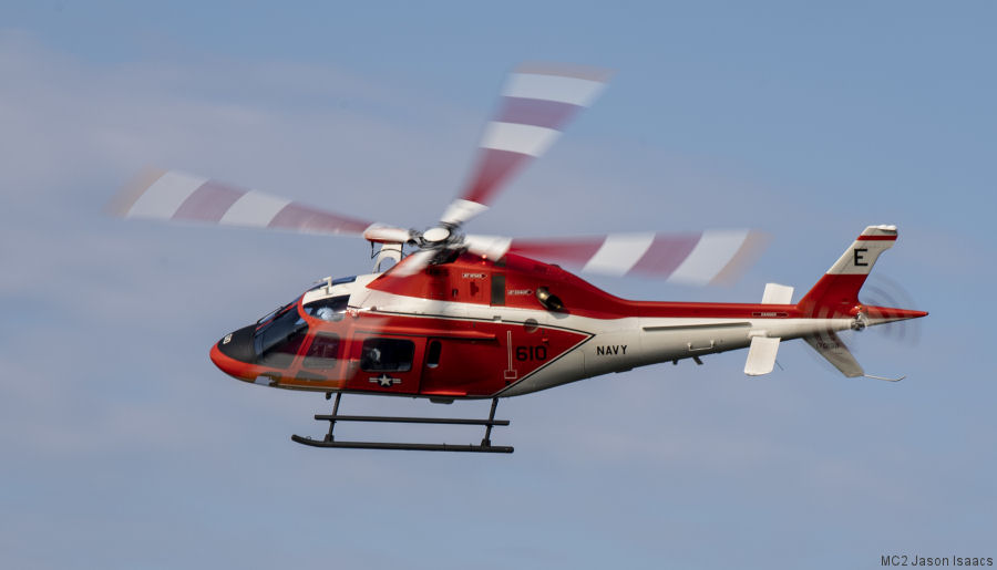 Winds Damage 41 New US Navy TH-73 Helicopters