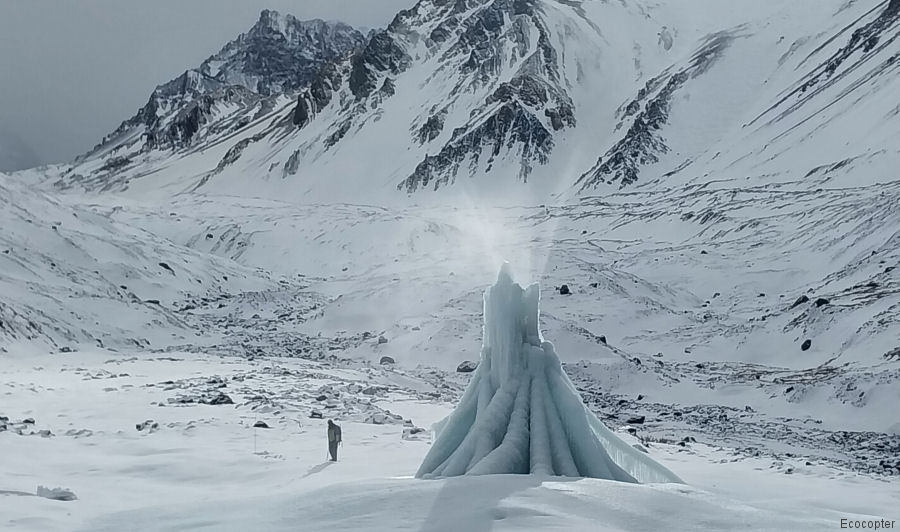 Nilus Project  Creates Artificial Glaciers in the Andes