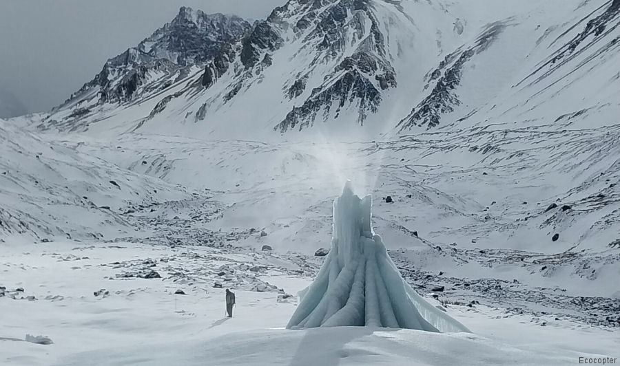 Nilus Project Creates Artificial Glaciers in the Andes