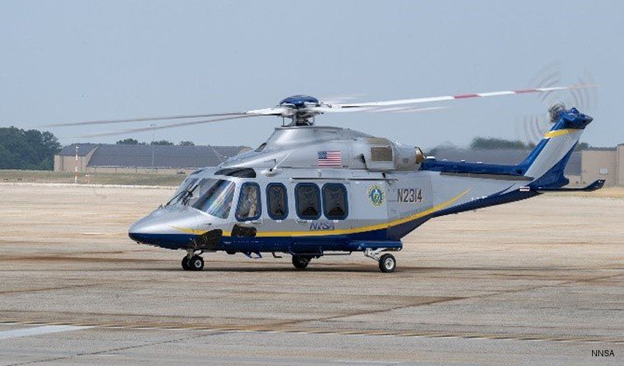 NNSA Gets New AW139 Helicopters For Radiological Security