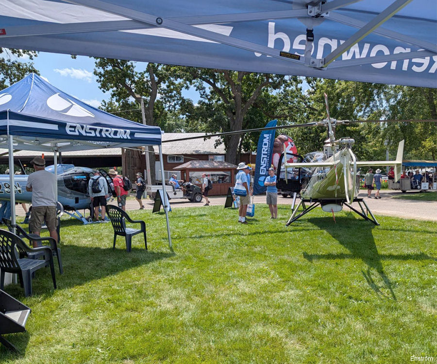 Enstrom at Oshkosh EAA AirVenture 2024