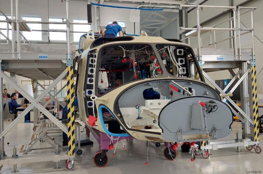 Opening of AW149 Production Line in Poland