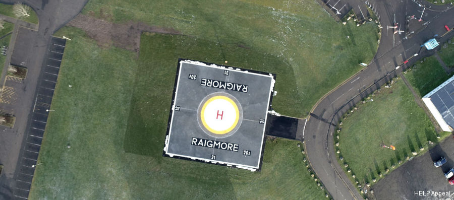 Over 2,100 Landings at Inverness Hospital