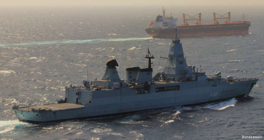 German Navy Frigate Hessen Returns from Operation Aspides