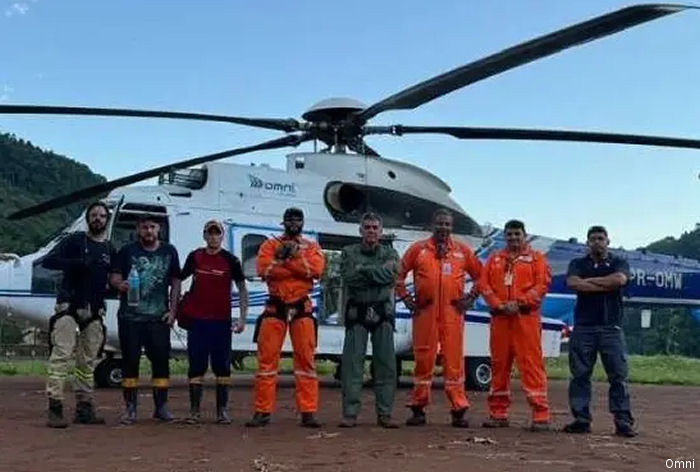 Omni Helicopters Responds to the Floods in Brazil