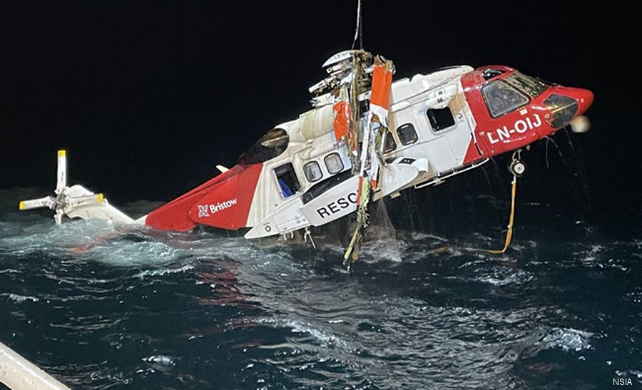 Sikorsky S-92 LN-OIJ Accident Report