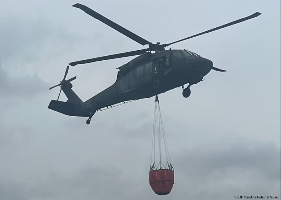 South Carolina Guards Loaned Buckets to Colombia