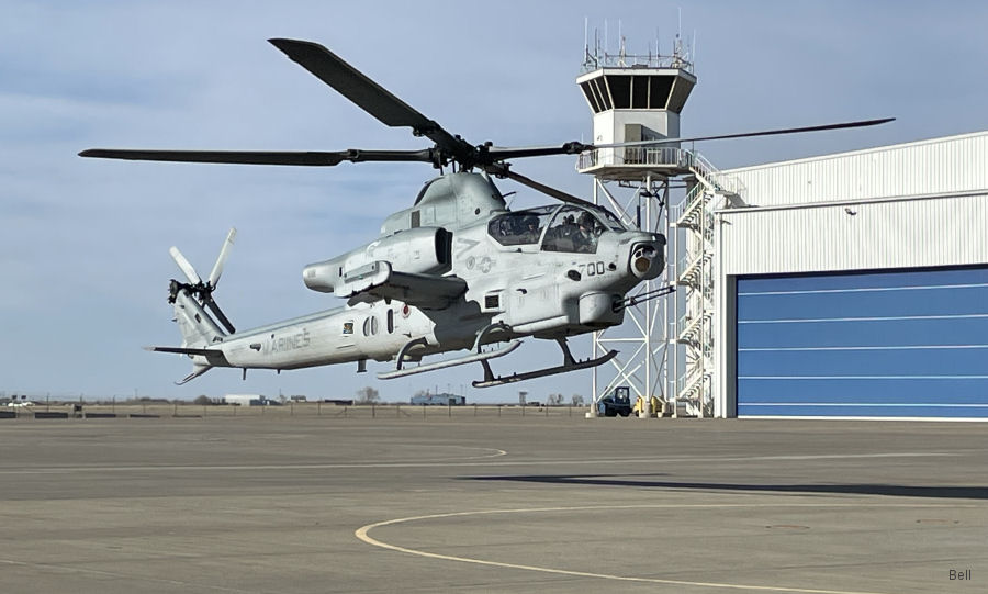 Bell Begins Upgrade of Marines H-1 Helicopters