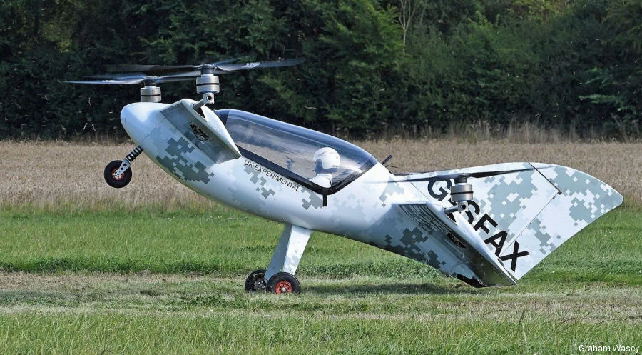 Skyfly Axe 2-seat eVTOL Begins Crewed Testing Campaign