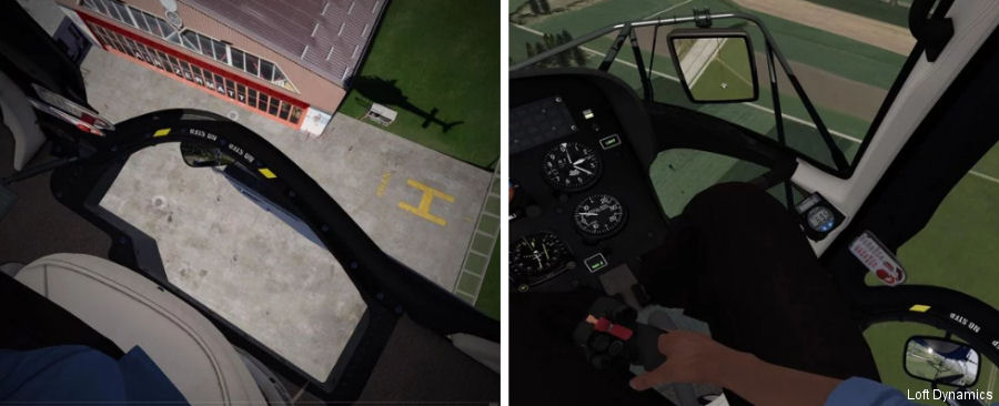 World’s First VR Helicopter External Sling Load Simulator