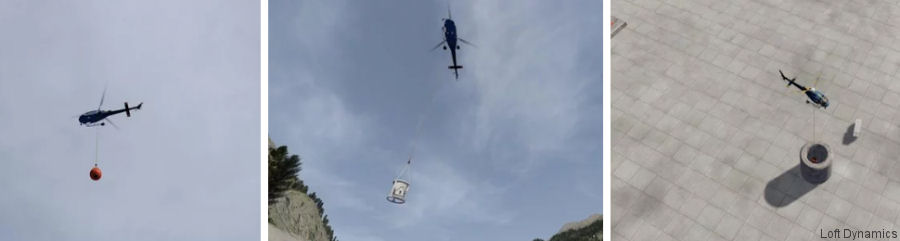 World’s First VR Helicopter External Sling Load Simulator