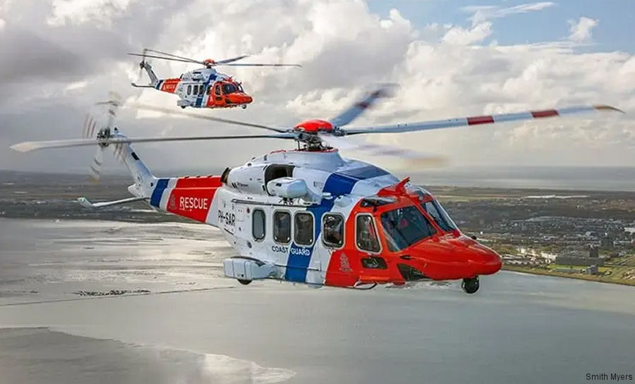 Nova Systems Selects Smith Myers for Coast Guard AW189