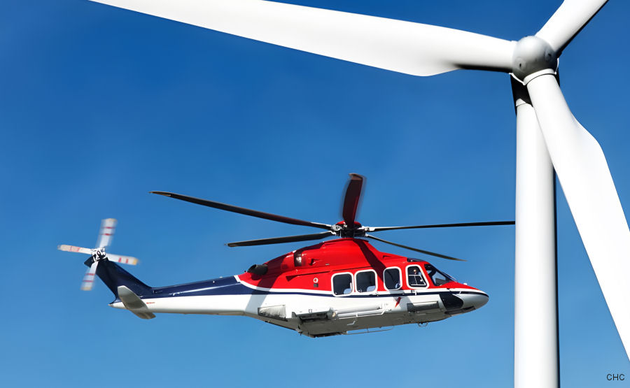 CHC AW139 to Support Sofia Wind Farm in the North Sea