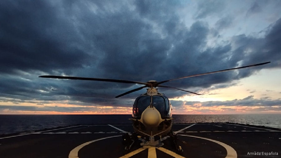 Spanish Navy H135 Marks First Deployments Aboard Ships