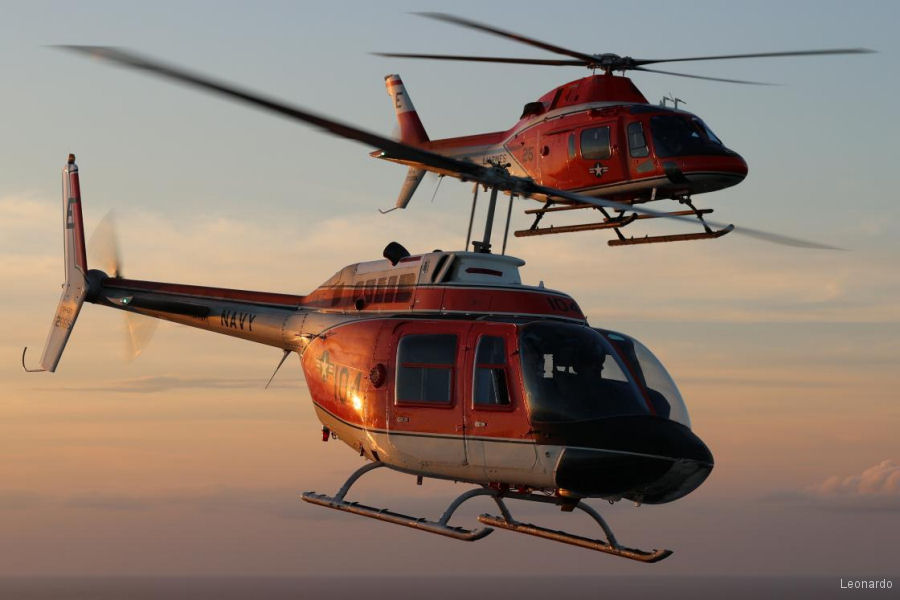 Leonardo Delivered 100th TH-73A Trainer to the US Navy