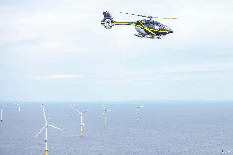 Airtelis Adds H145 for Offshore Wind Operations