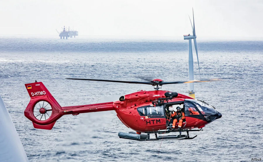 HTM Orders Additional H145D3 for Offshore Wind Operations