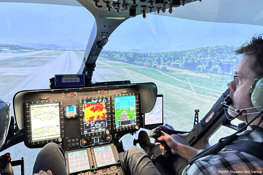 World’s First Simulator for H145D3 is at Stavanger