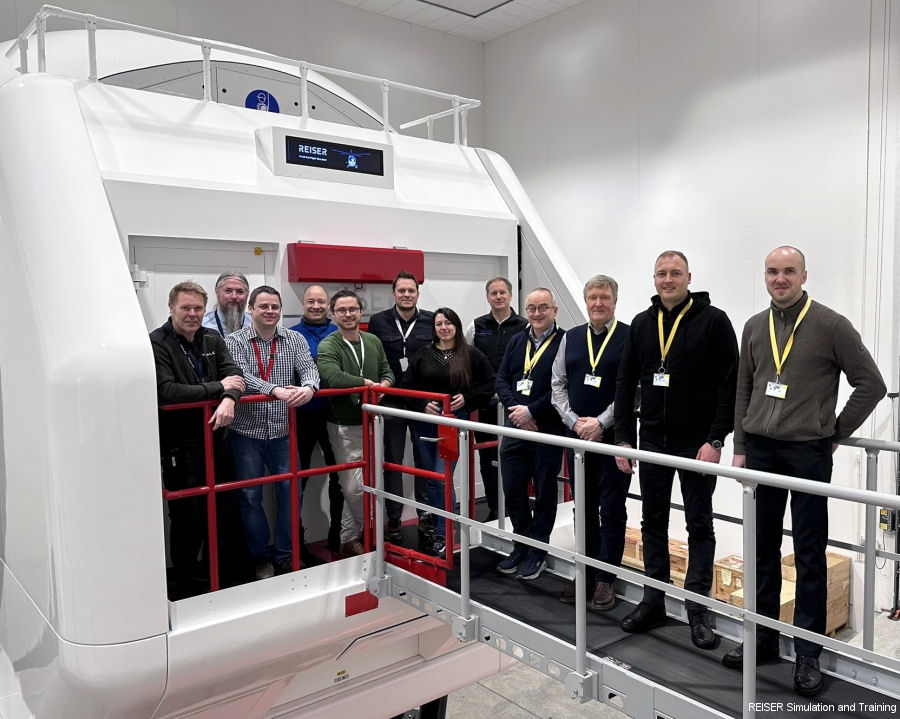 World’s First Simulator for H145D3 is at Stavanger