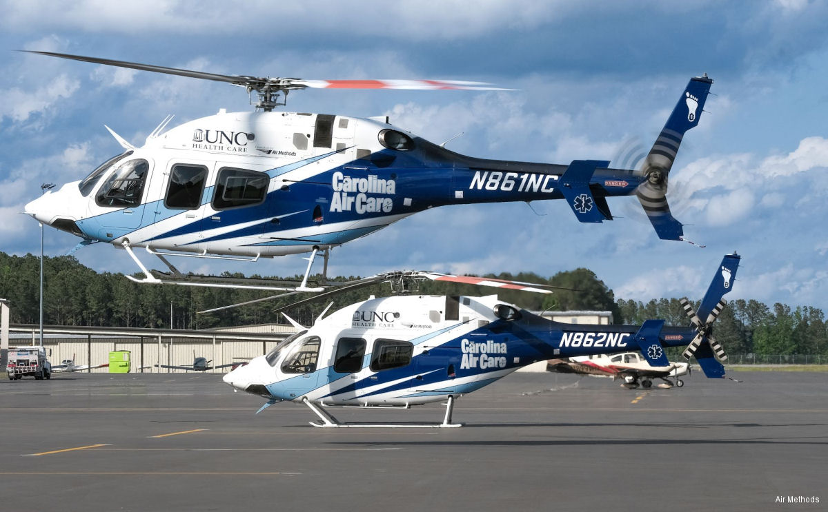 Air Methods Orders Additional Bell 407GXi Helicopters at AMTC 2025