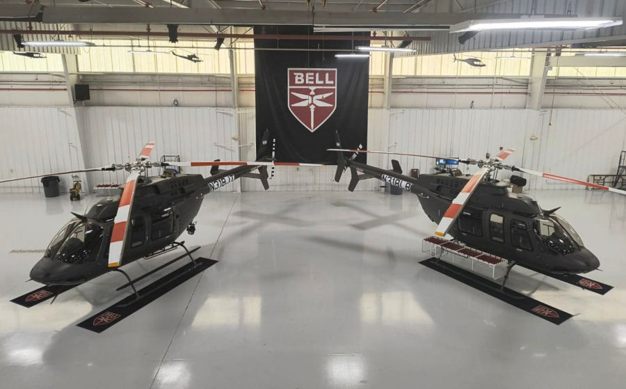 Argentine Army Receiving its First Two Bell 407GXi Helicopters