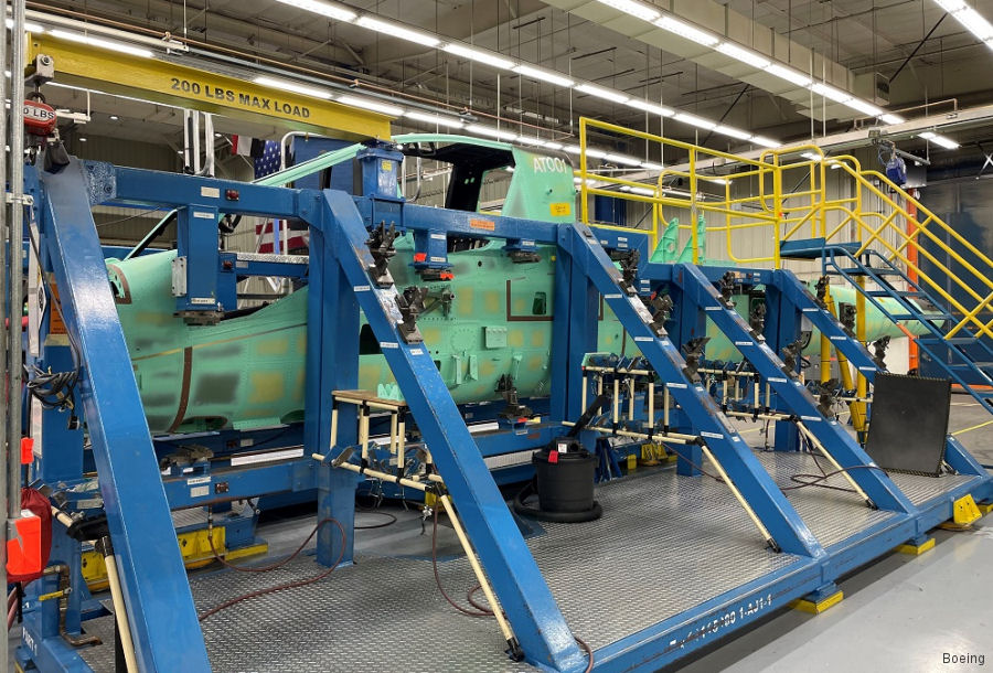 First AH-64E Apache for Australia Enters Final Assembly