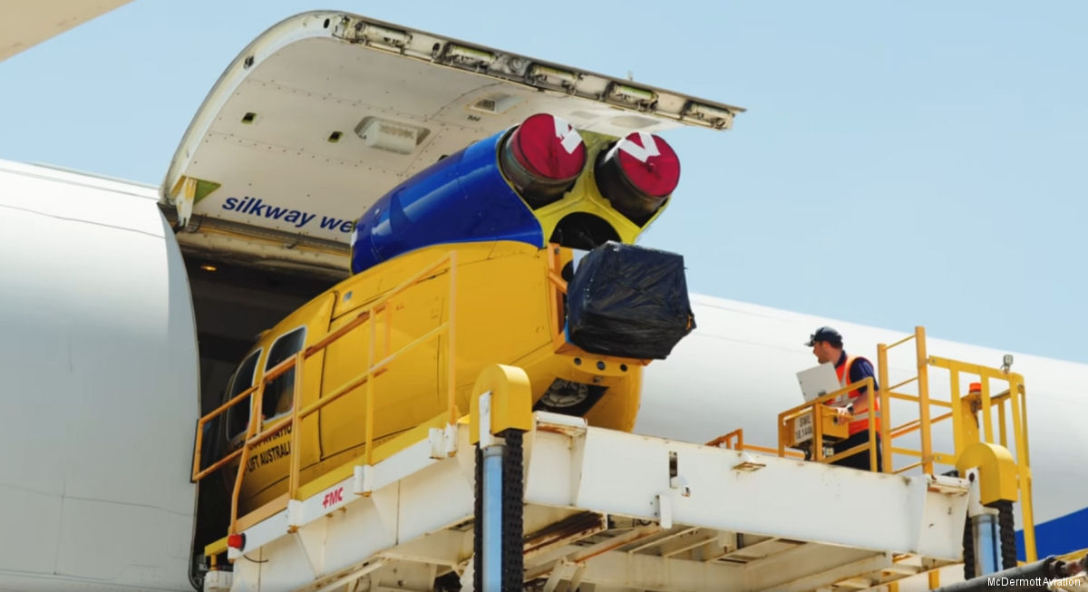 McDermott Bell 214s Return from Greece After Firefighting Season