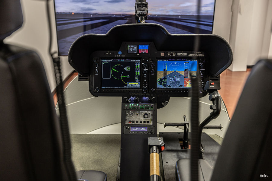 Entrol H1000 Bell 505 Simulators at Korea Aviation High School