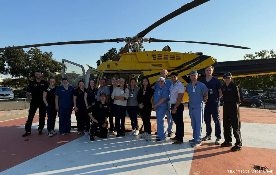 Caldwell County Renews with PHI Air Medical