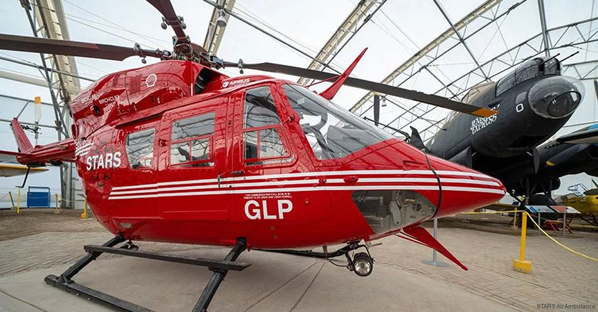 STARS Donates Bk117 Helicopter to The Hangar Flight Museum