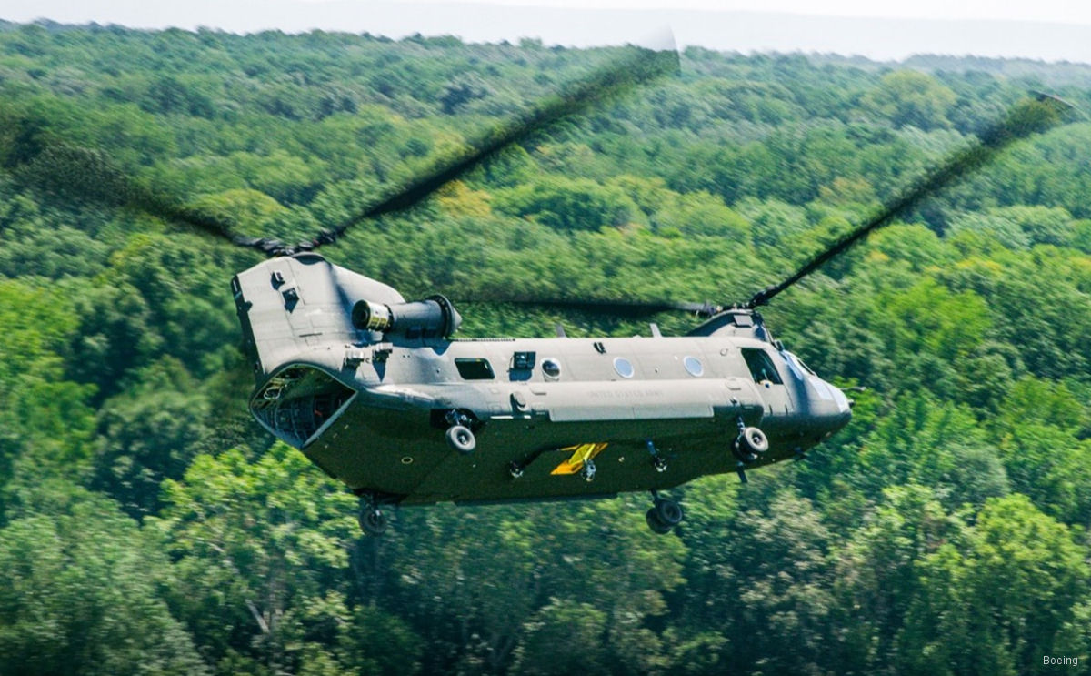 US Army Orders Lot 4 and 5 of CH-47F Block II Chinook