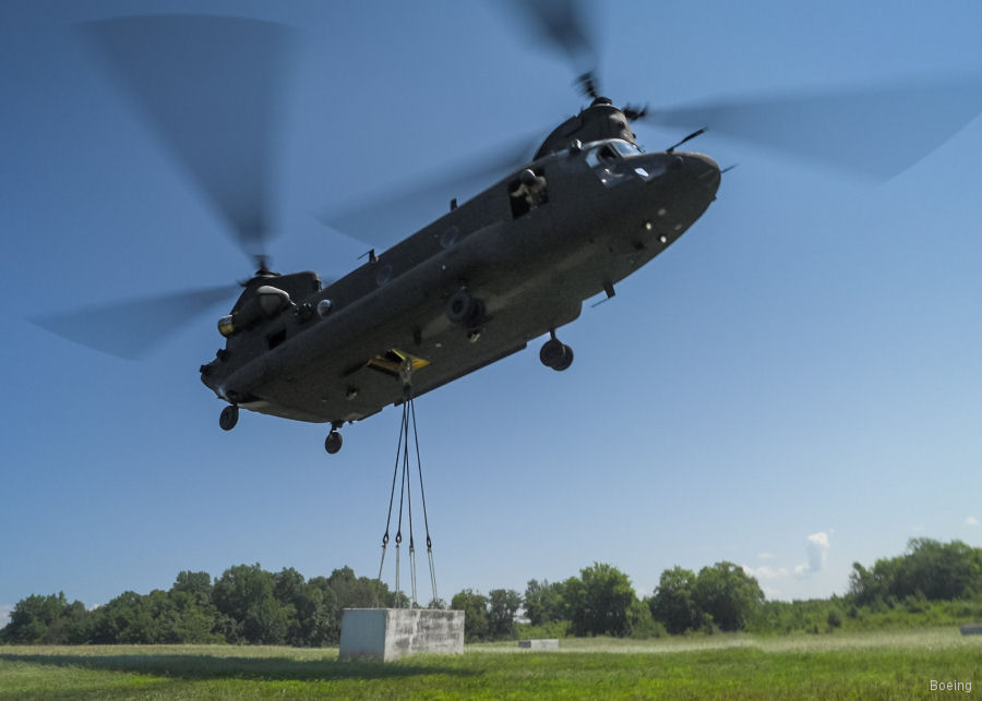 US Army Orders Lot 4 and 5 of CH-47F Block II Chinook