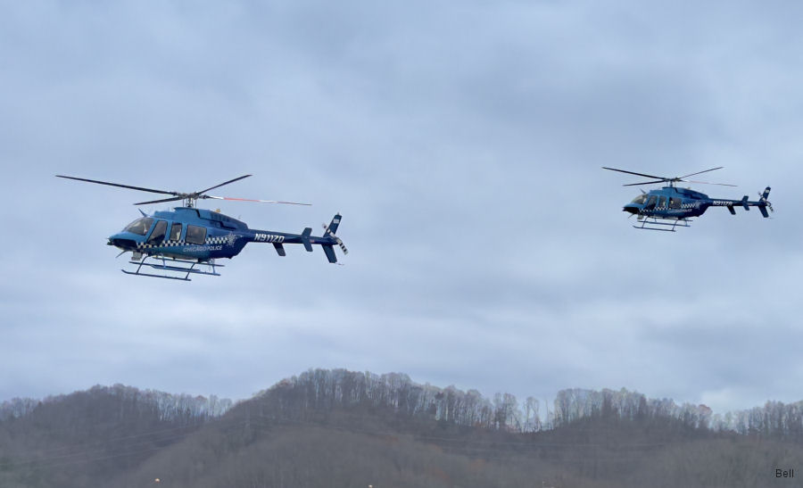 Two New Bell 407GXi Helicopters for the Chicago Police