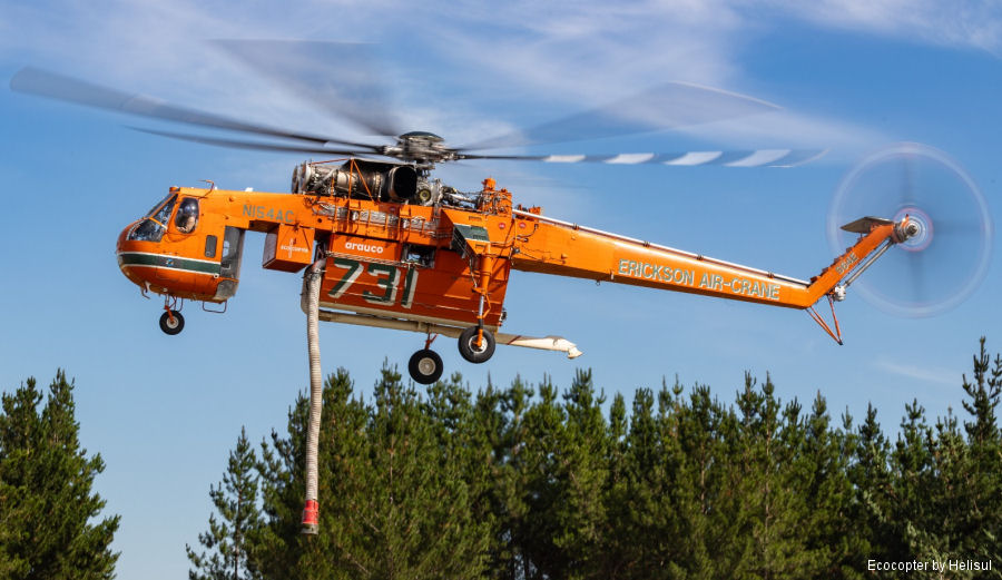 Helicopters Arrive in Chile for the 2026 Fire Season