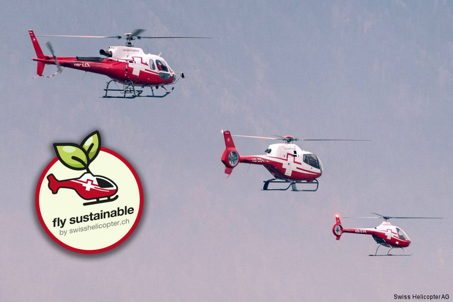 Swiss Helicopter Extends CO2 Offset to Training Flights