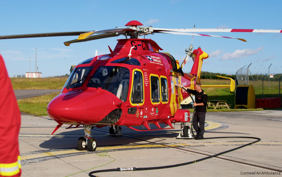 Second AW169 Helicopter for Cornwall Air Ambulance