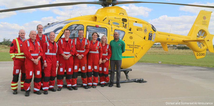 Dorset and Somerset Air Ambulance Celebrates 25 Years