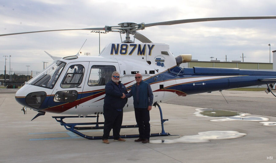 HSI Texas Delivers H125 to East Baton Rouge