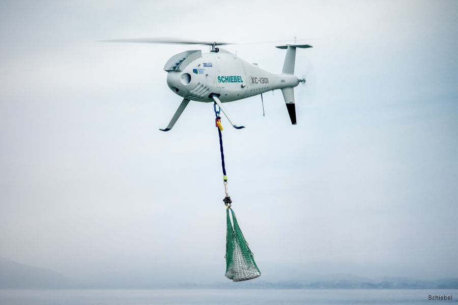 Camcopter S-100 Drone for European Defence Agency Logistics