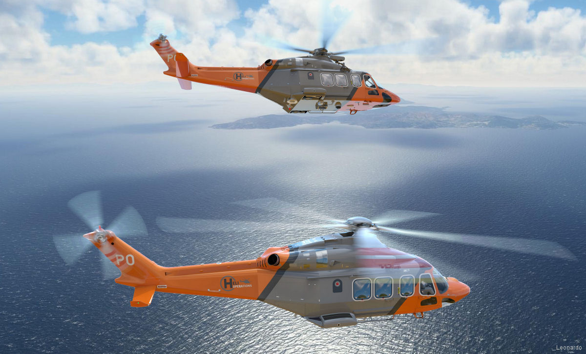 HeliOperations Orders AW139s for UK & German Navy Training