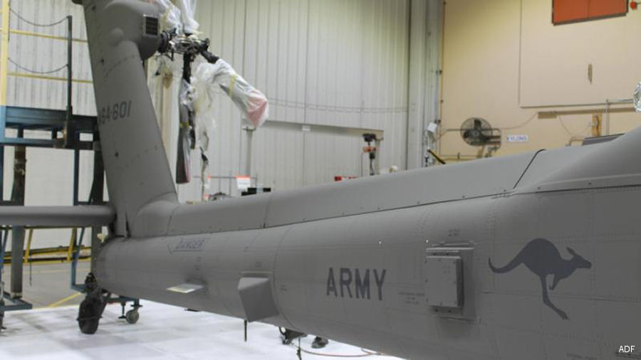 First Australian Apaches in Final Assembly