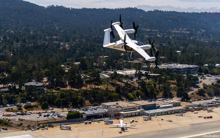 First Piloted eVTOL Air Taxi Between Public Airports