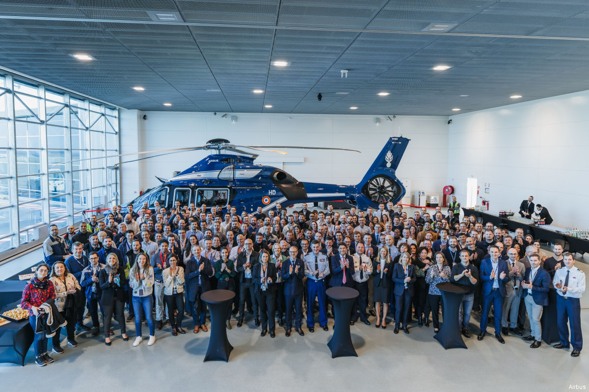 First H160 Delivered to the French Gendarmerie