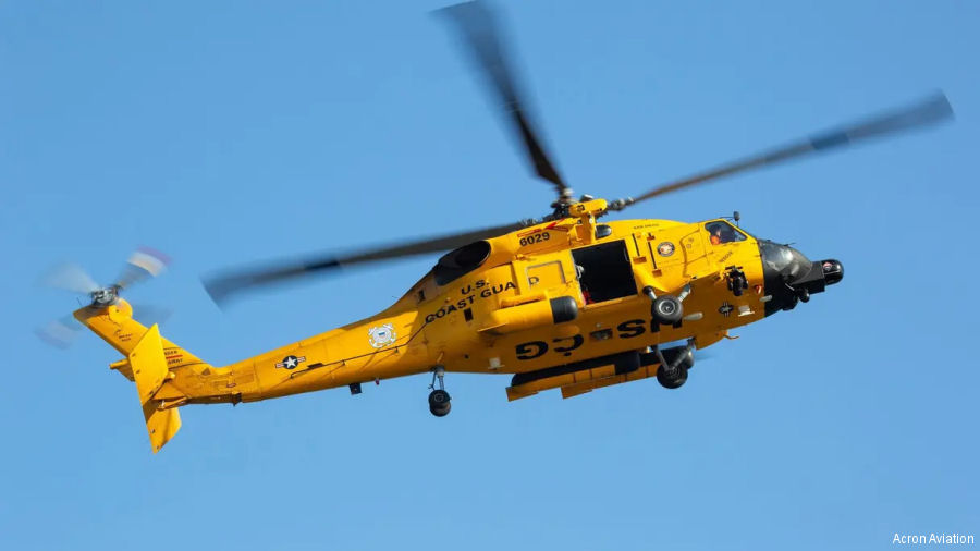 Acron to Supply ESIS Systems for U.S. Coast Guard Jayhawks