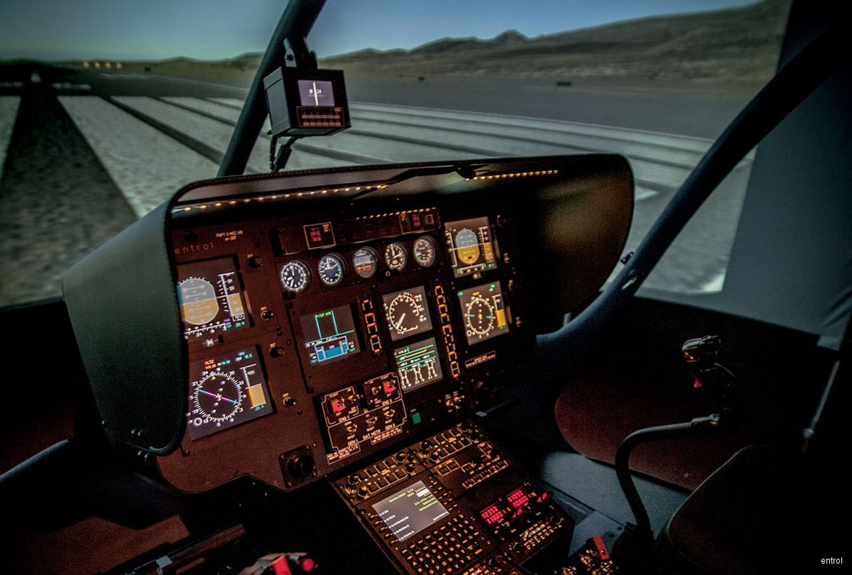 Australian Aerotech Group Selects Entrol H135 Helicopter Simulator