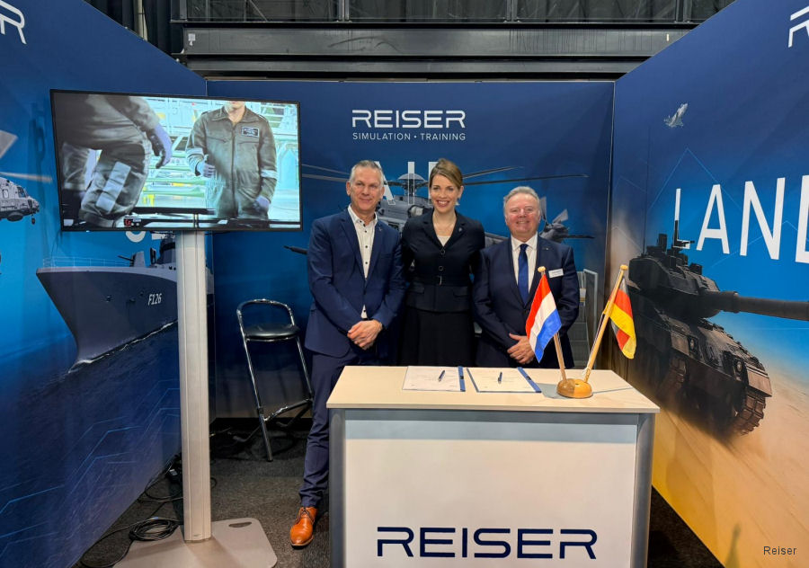 Reiser and NLR Team Up for Dutch H225M Simulator Tender