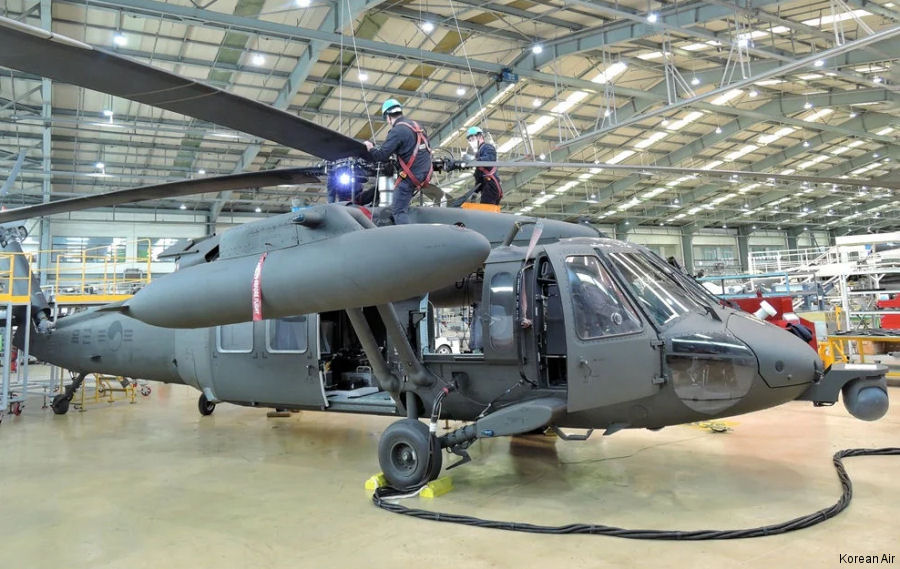 Korean Air to Upgrade Army and Air Force Black Hawks