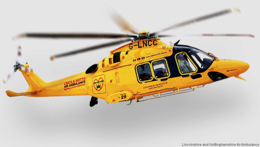 Lincs & Notts Medical AW169 Enters Regular Inspection