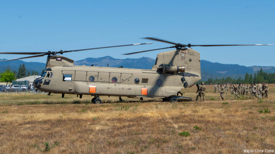 Oregon National Guard in Medical Evacuation Training